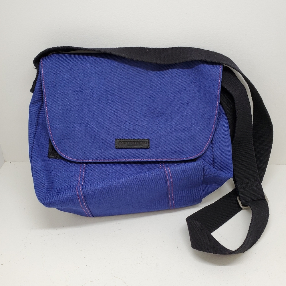 Timbuk2 Cobalt Expressway blue pink messenger bag